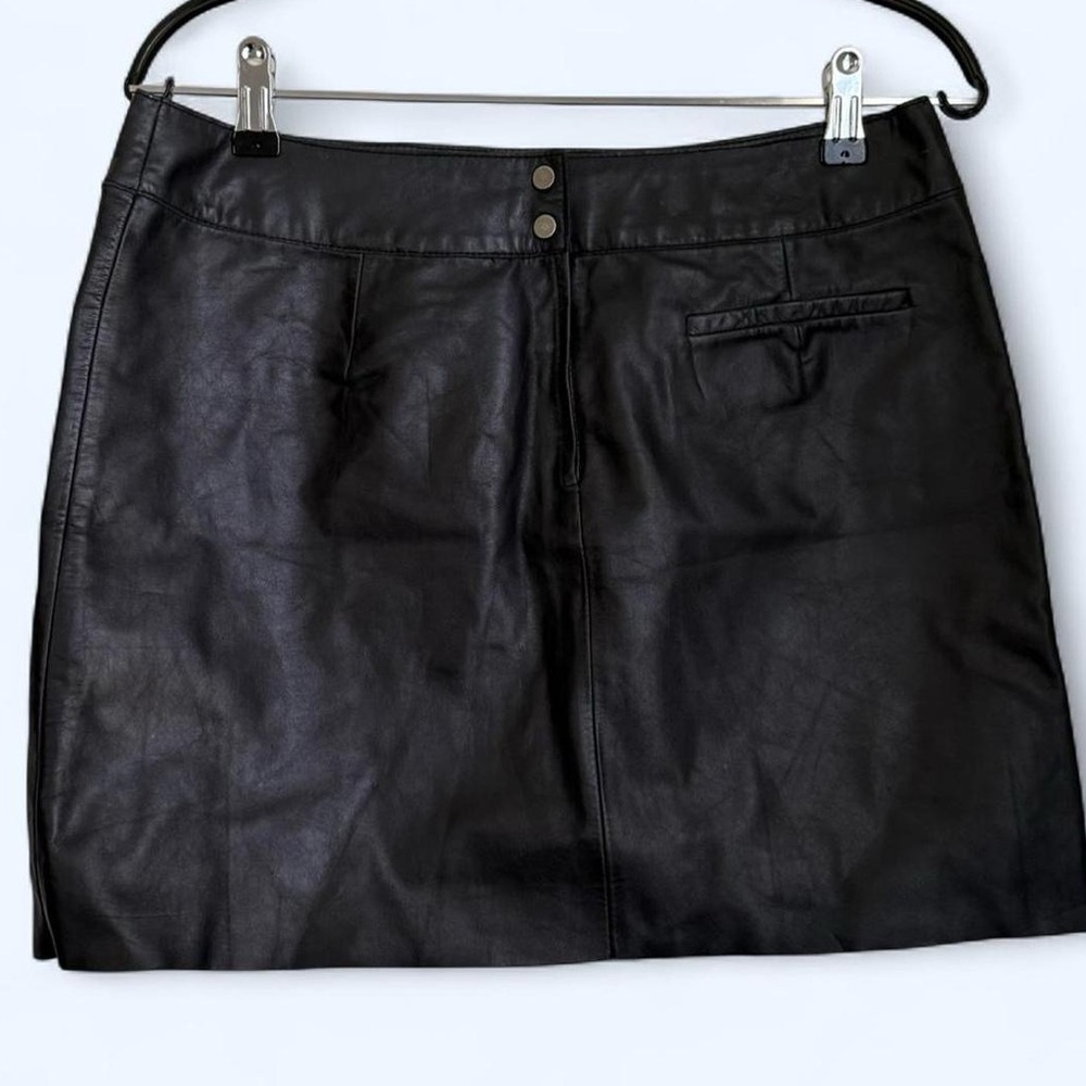Express Leather Skirt